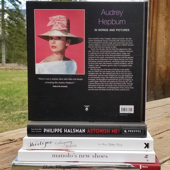 Audrey Hepburn In Words & Pictures  EUC - Picture 2 of 8